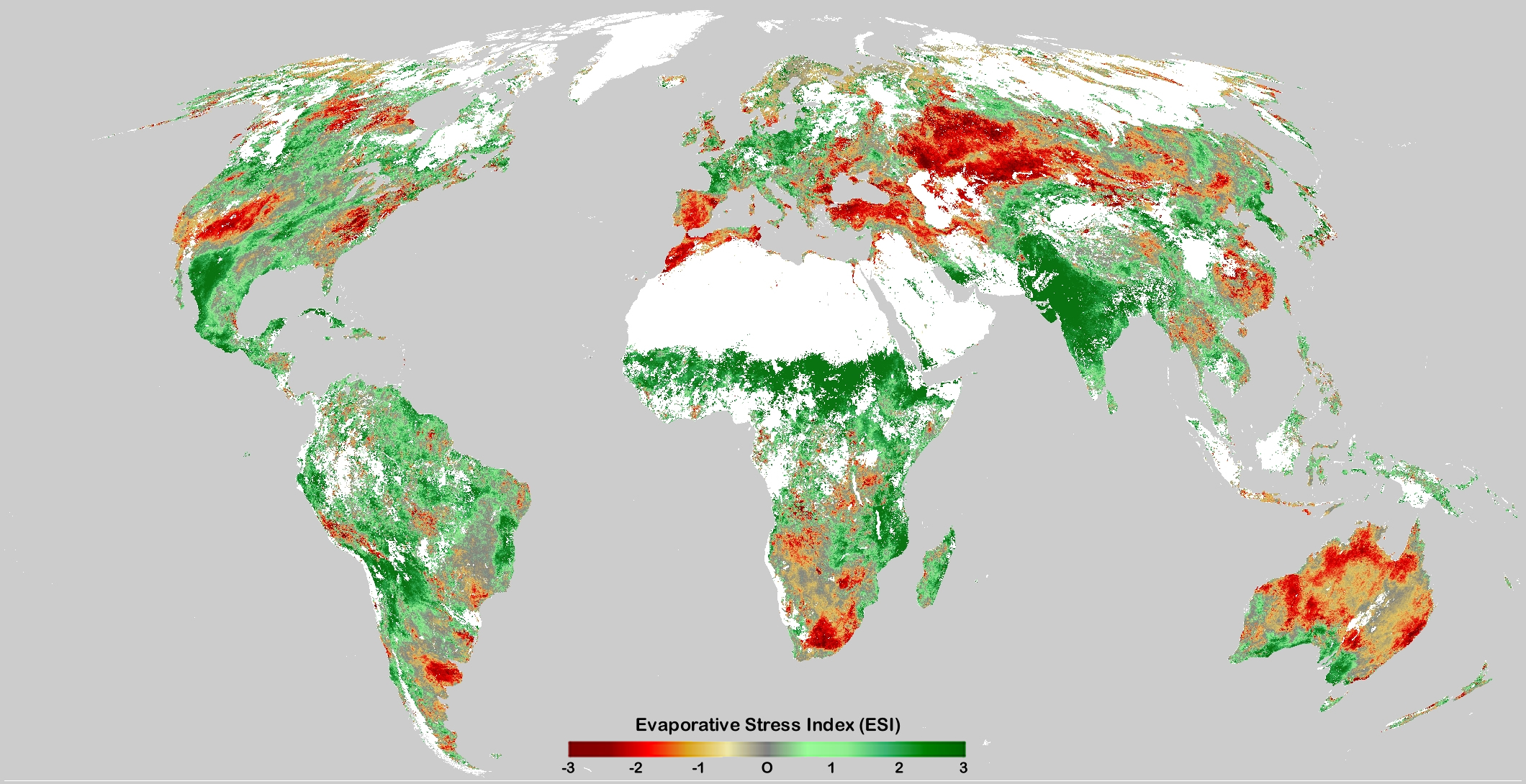 Evaporative Stress Index